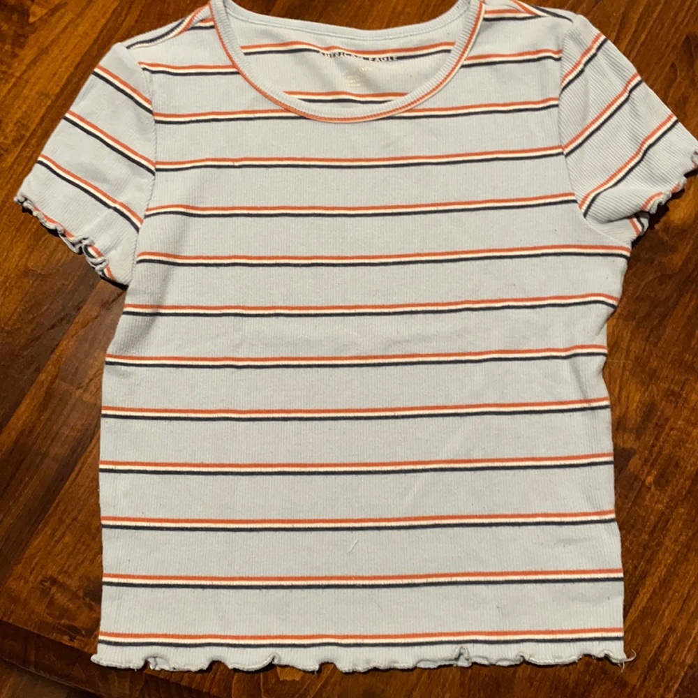 Ribbed tee